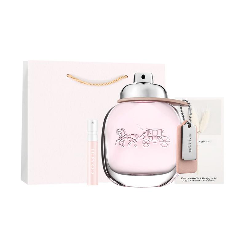COACH perfume set New York Women s Gift Box New York Women s Eau de Toilette/Misty Rose/Ladies Eau de Toilette with the same name Eau de 50ml+2ml коричневый