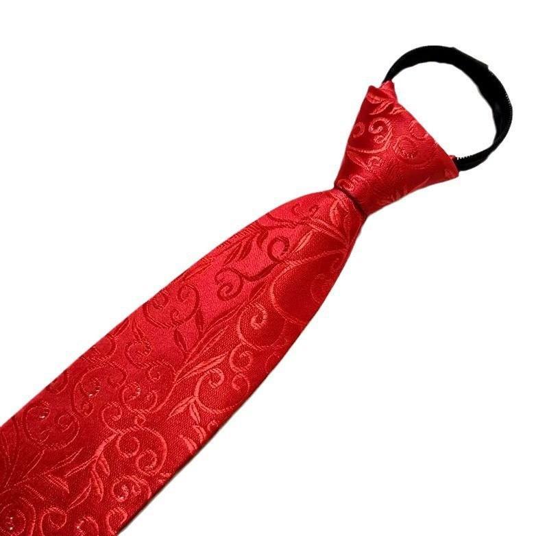 

Черный мужской повседневный полосатый синий деловой галстук ленивый 8 см безузловой галстук-молния