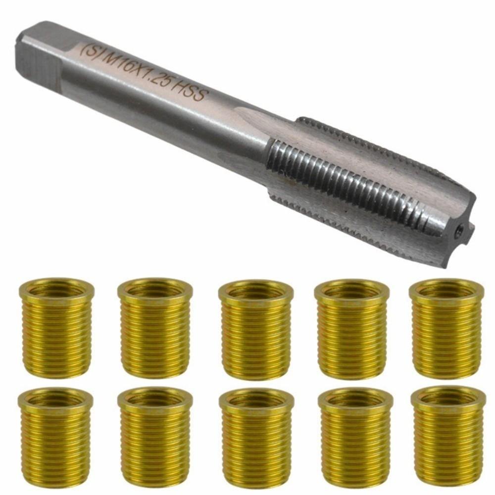 High Speed Steel Tap Spark Plug Thread Repair Kit Engine Thread Repair Kit  DIY Repairs