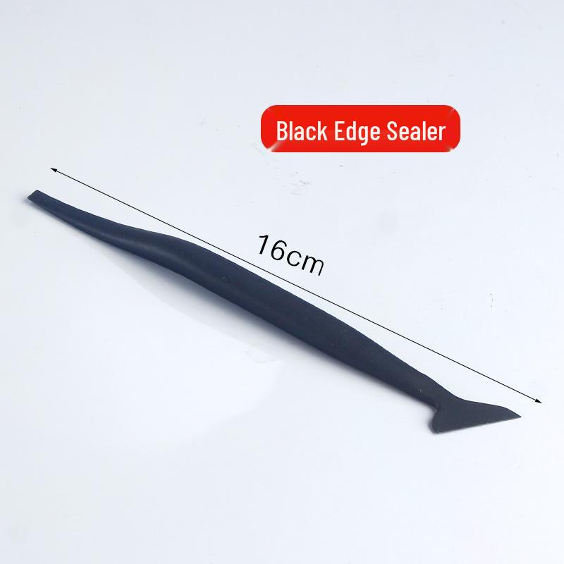 Car Film Scraper Tool with Long Handle for Edge Trimming and Insertion