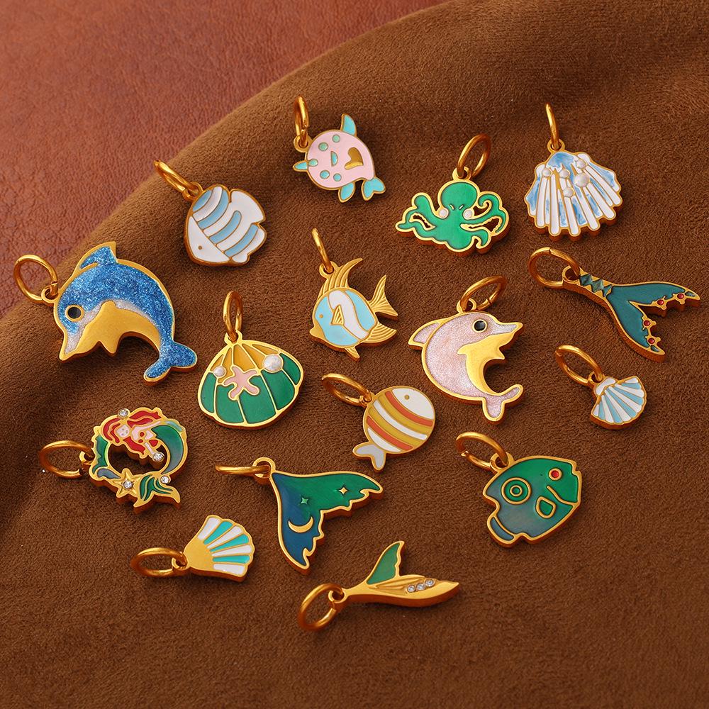 2026 DIY Jewelry Accessories: Ocean Octopus Earrings, Keychains, Bracelets & Pendants - Women's Handmade Collection