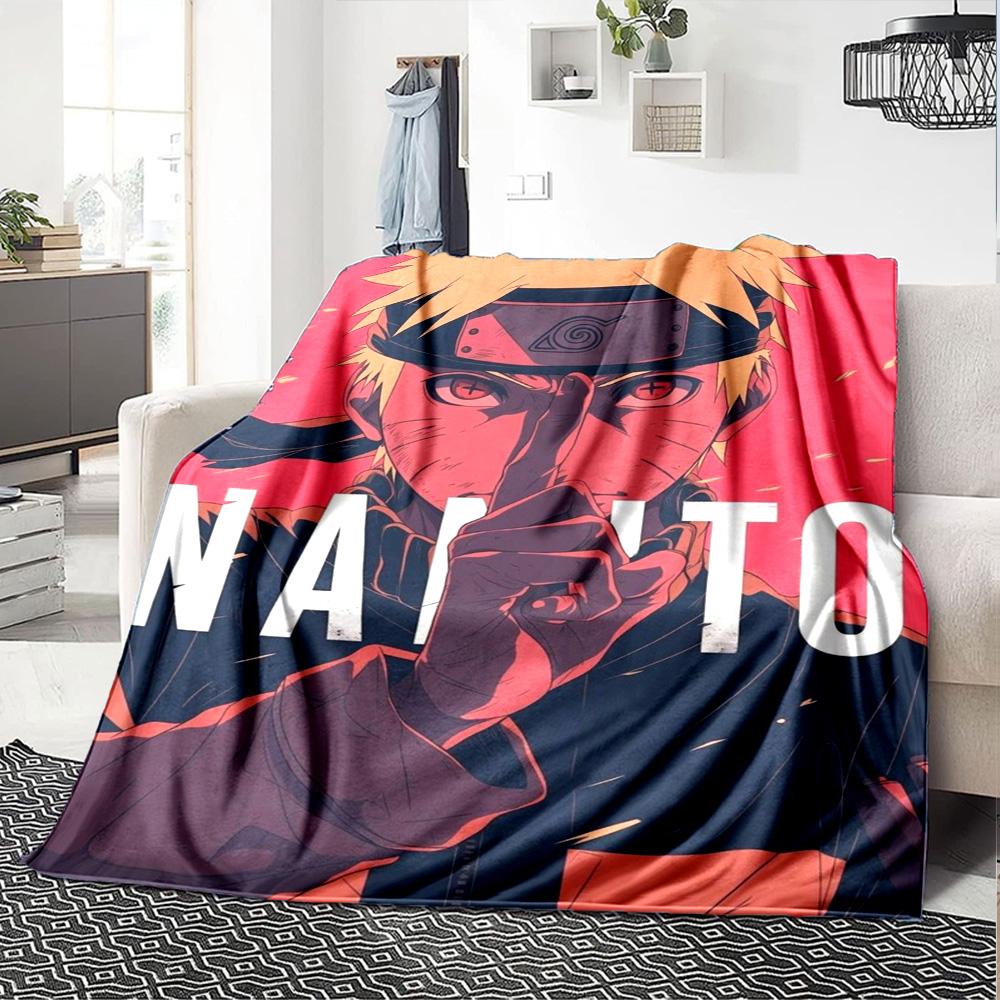 Naruto Blanket Soft Warm Cozy Suitable for Livingroom Bedding Sofa Four Seasons Multipurpose Warmthful Decor Birthday Christmas Gift Blanket