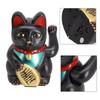 Rifeng Electric Waving Lucky Cat 6 Inch Ideal for New Store Opening High Quality Plastic Wealth and Treasure Indication Cat