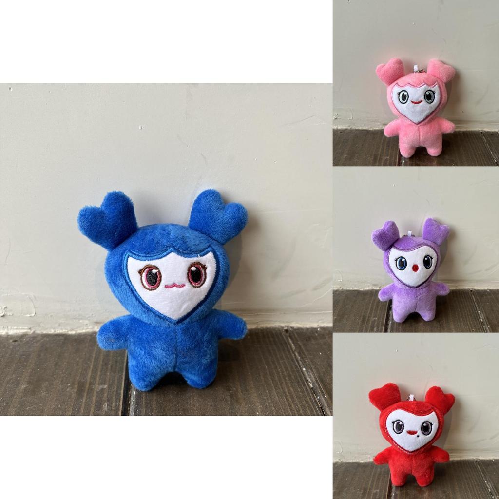 Entzückender 3,9" Superstar Twice Momo Plüschtier Schlüsselanhänger Taschenanhänger