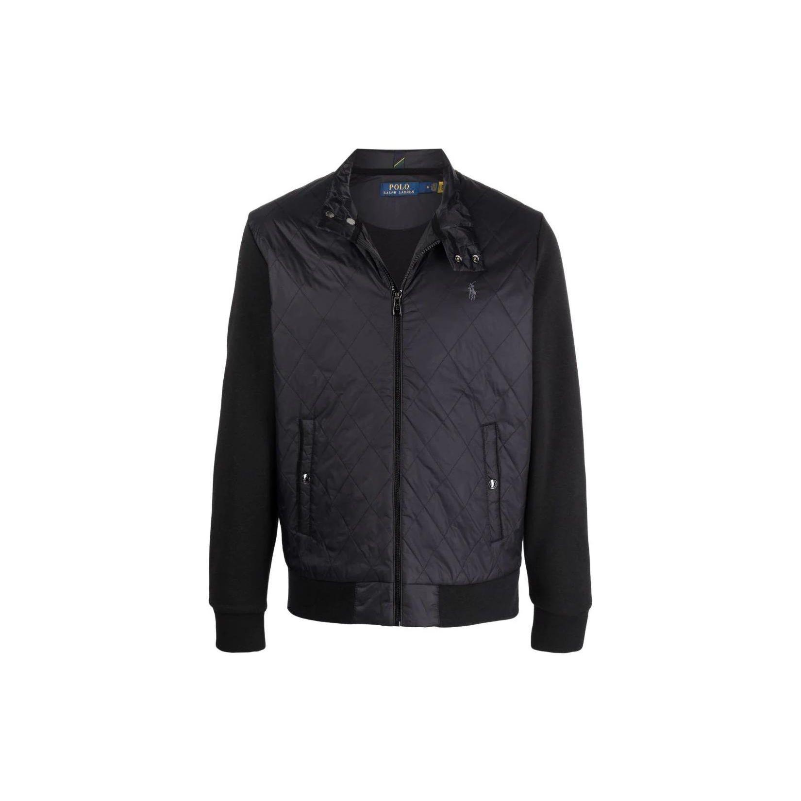 

Polo Ralph Lauren Padded Color Block Zip Jacket Men Jackets Black 710850416001 S