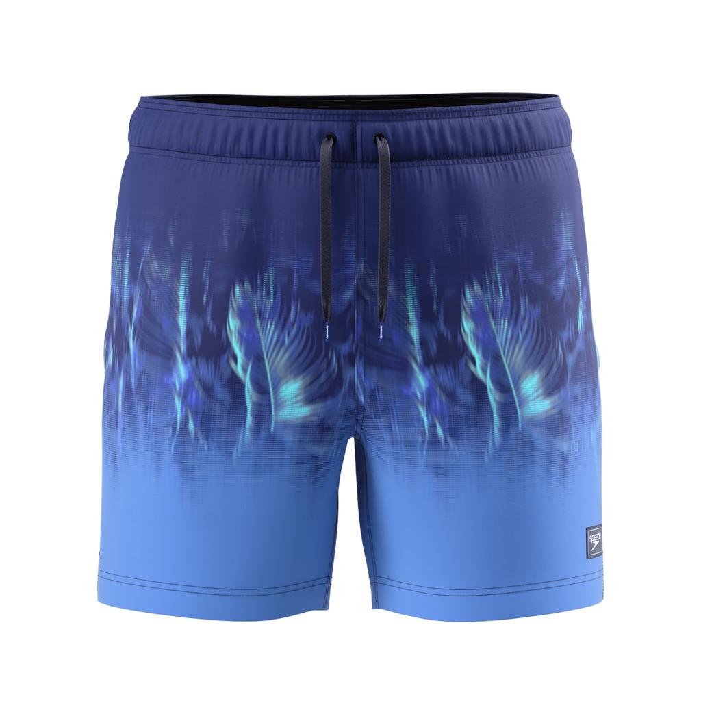 Speedo Mens Engineered Redondo Edge Palm Print Swim Shorts
