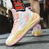 Men's Athletic Basketball Sneakers Breathable Cushiing N-Slip Wearable Gym Training Running Shoes for Men And Women