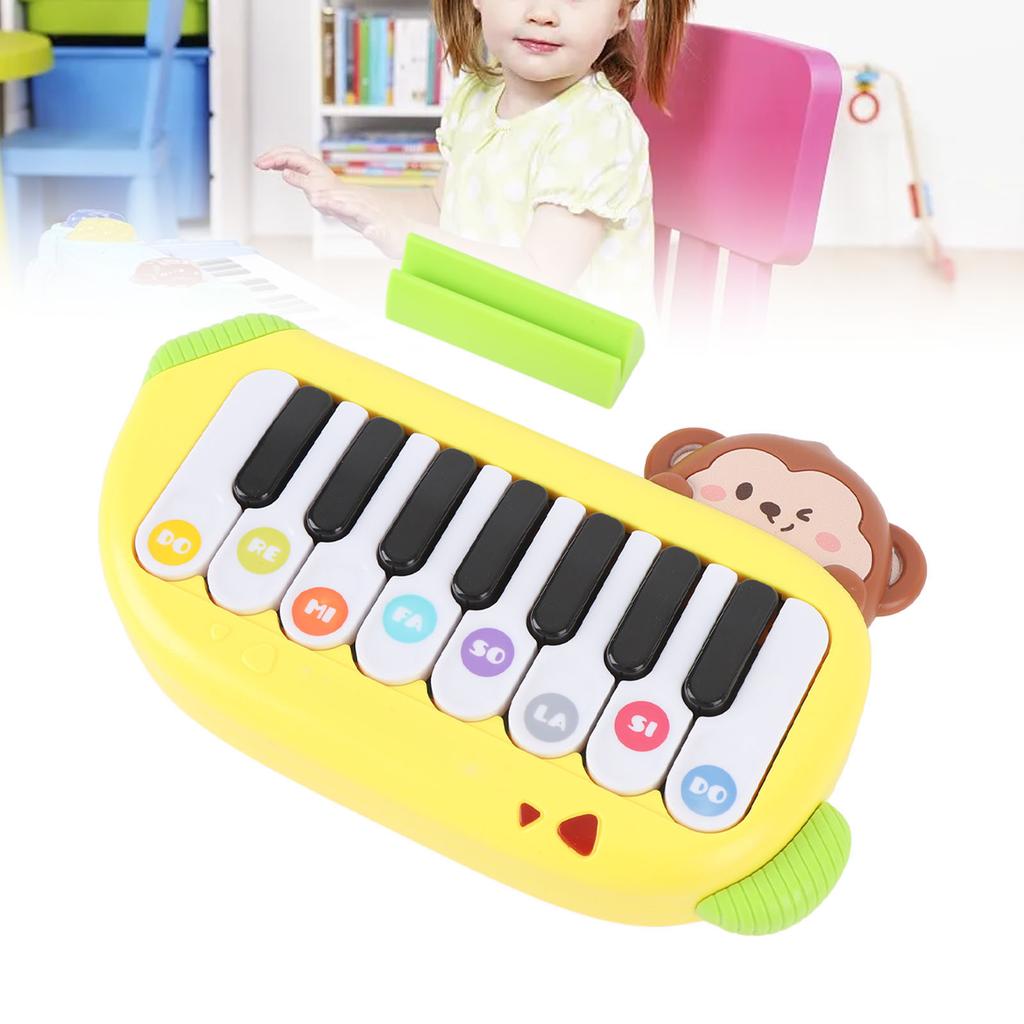 Children Electronic Piano Toy Early Educational Miniature Piano Keyboard Toy Multifunctional Musical Instrument Toy for Children