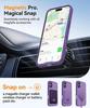 Magnetic Magsafe  Armor Shockproof Case For iPhone 16 15 14 13 Pro Max Plus For Wireless Charge Cover Matte Translucent PC
