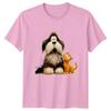 Shaggy Dog Cat Pets Animals Unisex Unisex Graphic Tee Unisex Shirt