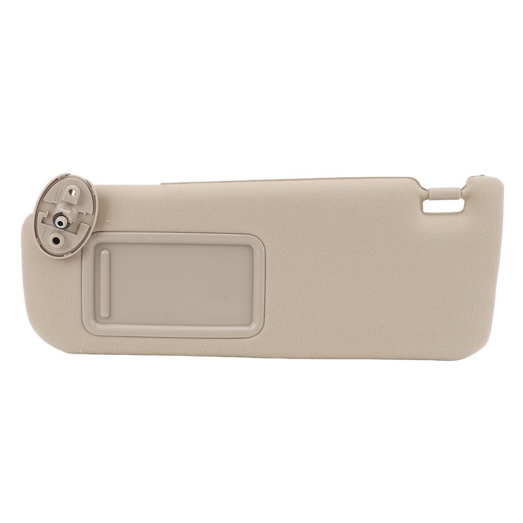 Sun Visor Replacement Beige ABS Sun Blocking Improve Visual Comfort for Camry XV50 2011 To 2017