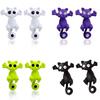 1 Pair Ear Jewelry Ear Stud Classic Earrings Women Girls Fashion Cute Cat Kitten Multiple Color Animal  Accessories