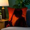 Comic Cartoon Kingdom K-Kingudamu 2 Pillow Case Natural Linen Pillow Case Double-Sided Decor Sofa Pillowcase Home Decor