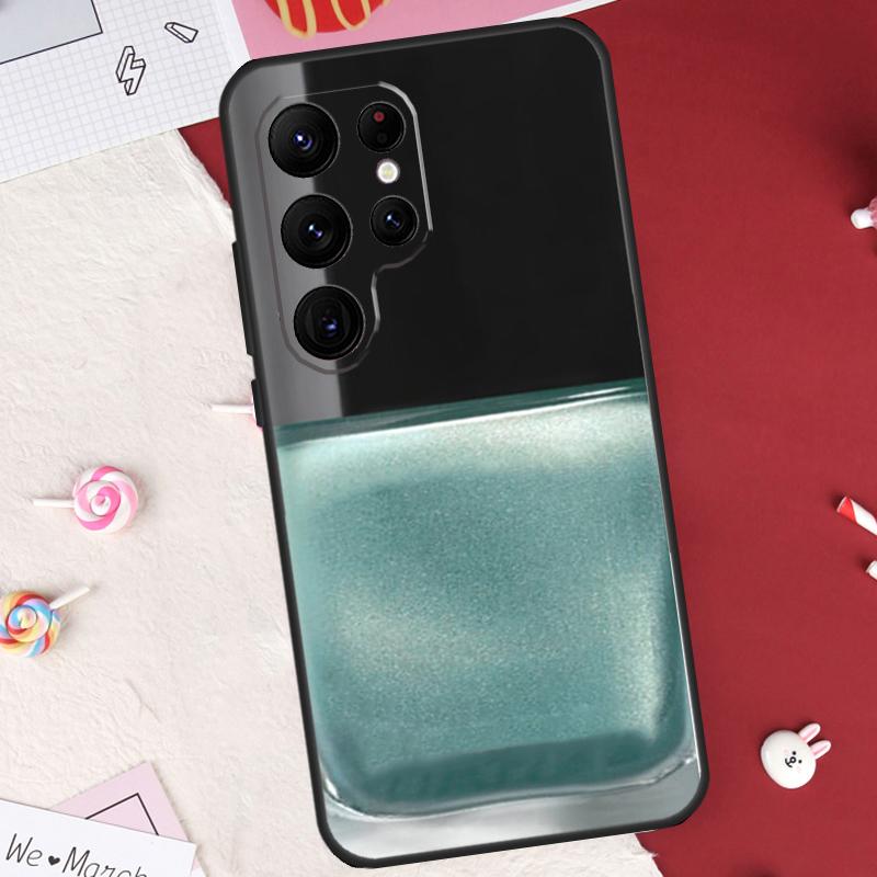 Nail Polish Bottles Collection Case For Samsung Galaxy S26 Ultra S20 S21 S22 S23 S24 S25 Ultra S10 Plus S25 FE Cover Shell