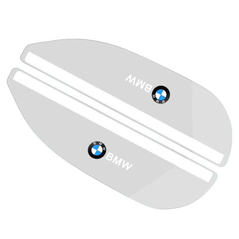 2Pcs Car Rearview Mirror Rain Eyebrow Rainproof Shield Sticker For BMW X1 X2 X3 X5 X4 X6 X7 G30 G20 G32 G11 G12 F40 F30 F20 F10 nlbr76