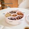 Buckleable High-Value Fruit Plate & Sunflower Seed Storage Box - 2025 New Macaron Candy Box for Living Room Coffee Table or Wedding Gift