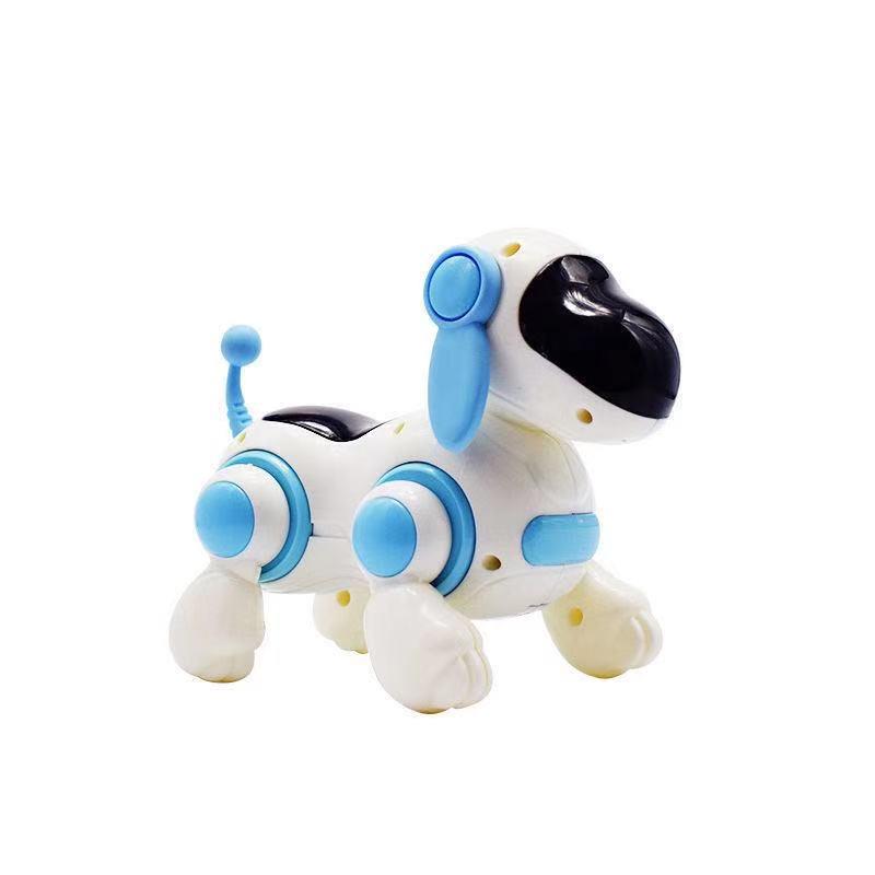Interactive Electric Dog Toy: Lights, Music, Barking & Walking - Early Education & Crawling Guide for Ages 1-3