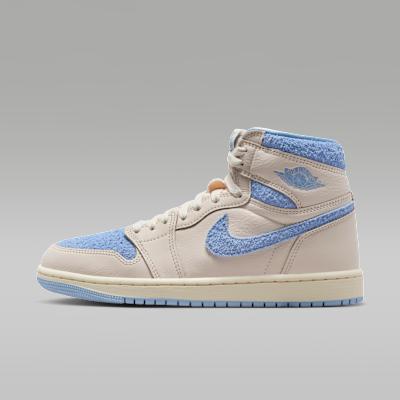 Jordan 1 Retro High OG Pale Ivory Psychic Blue (Women s) 36
