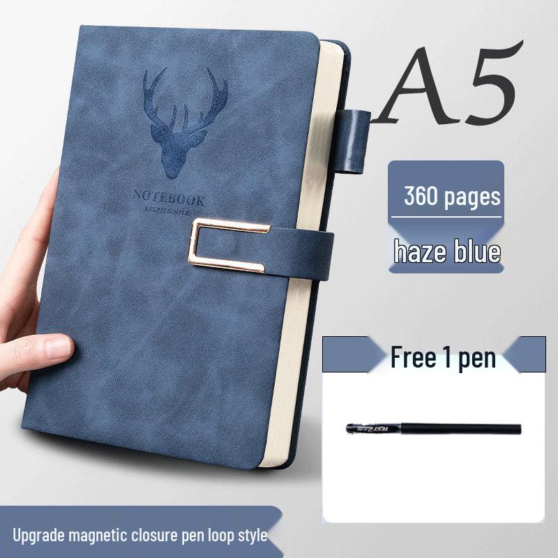 Special Offer: Retro A5/B5 Leather Cover Business Notebook & Student Diary