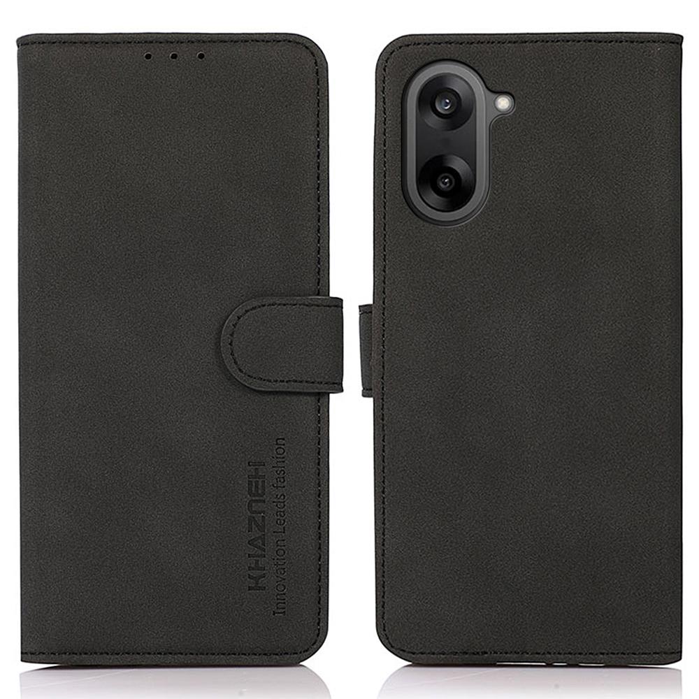 

KHAZNEH Чехол-кошелек из искусственной кожи с подставкой для телефона для OnePlus Nord CE5 5G/Ace 5 Racing 5G Black