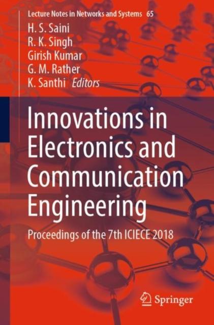 Bok Innovations In Electronics and Communication Engineering : Proceedings of the 7th ICIECE 2018 : 65