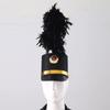 Cappello da Adulto Vintage a Tesa Larga Cappello da Guardia d'Onore Cappello da Tamburmaggiore Spettacoli