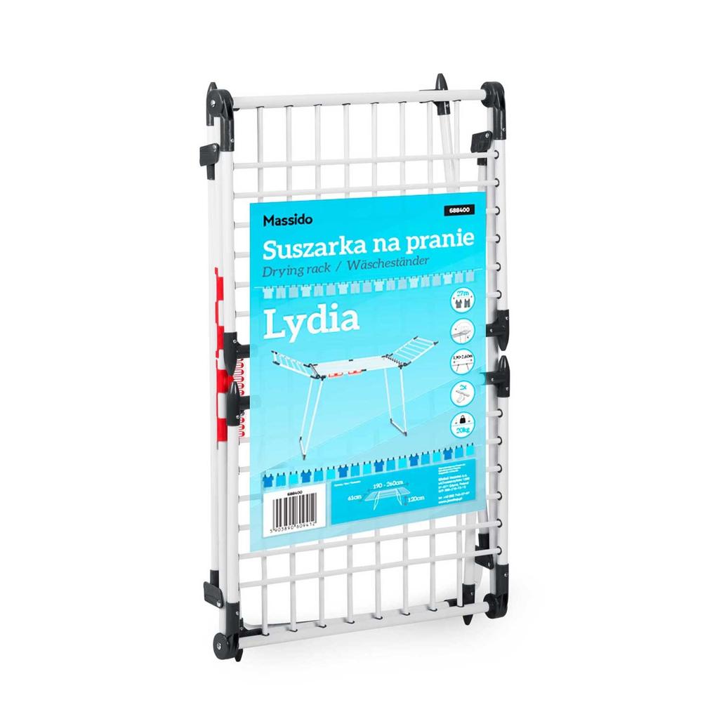 SUSZARKA NA PRANIE DO UBRAŃ TELESKOPOWA 27m XXXL