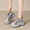 2026 Spring Small Inner Height Increase Sports Dad Shoes Fashionable and Lightweight Super Platform Shoes Trendy and Wear-resistant Ins