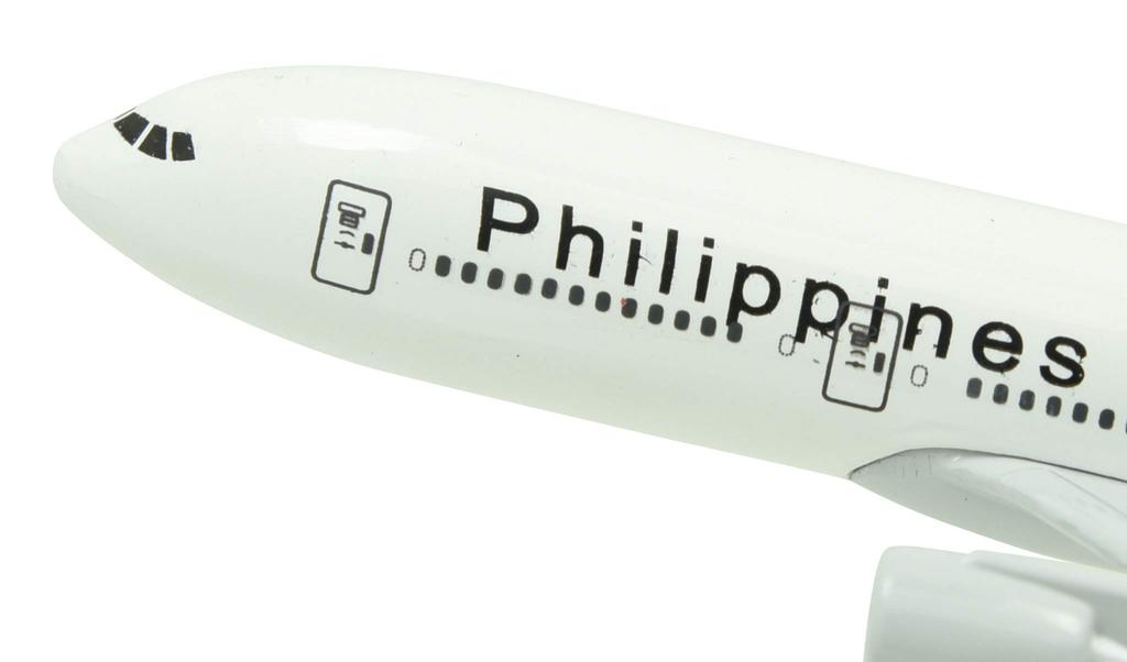 TANG DYNASTY 16cm Philippine Airlines Boeing B777 Alloy Airplane Plane Model Toy 1/400