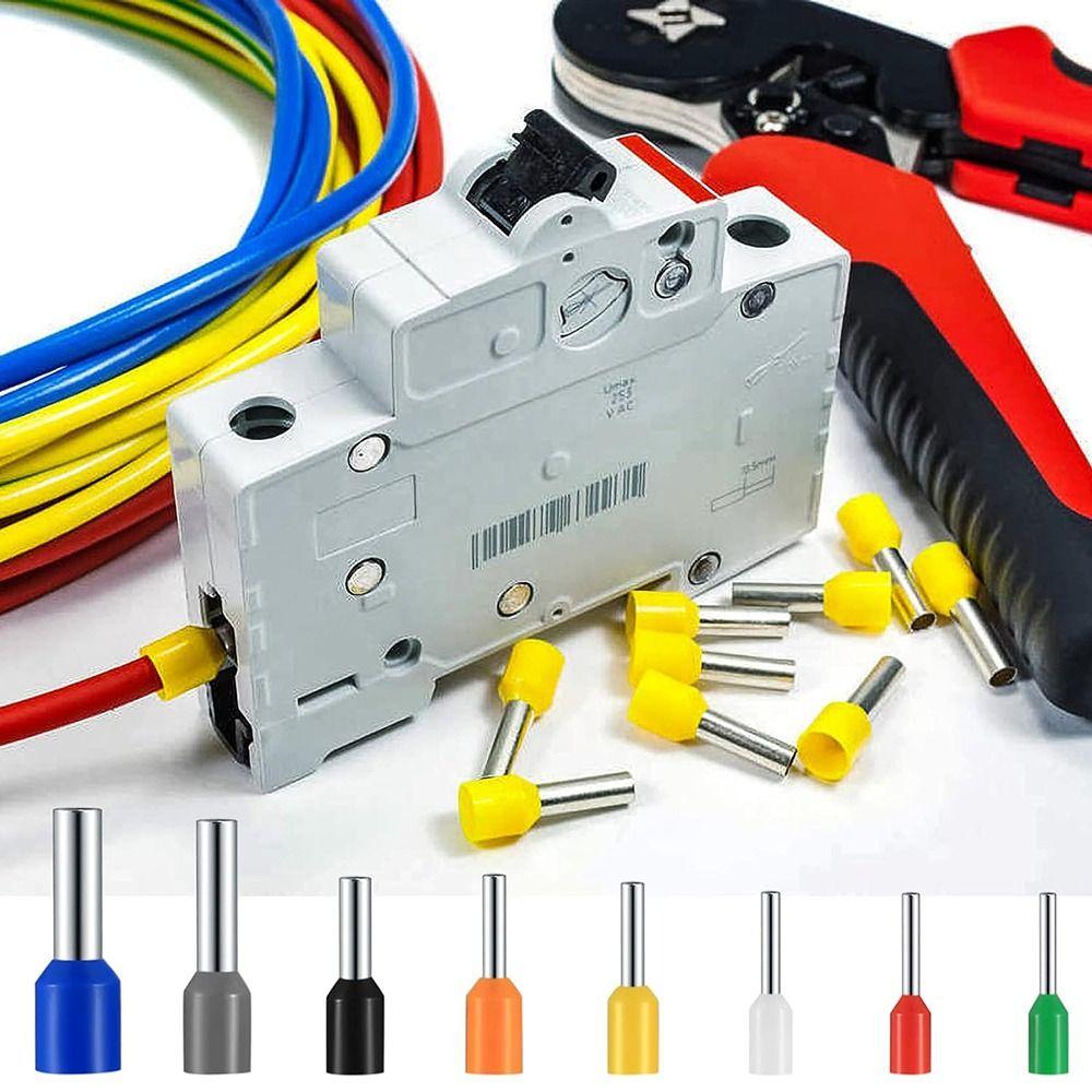 Assorted Size Wire Ferrules Terminals Box Set Wire Ends Terminals Ferrule Crimping