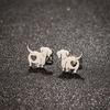 Fashion Ear Jewelry Pet Dog Ear Stud Dachshund Ear Pins Alloy Material for Daily