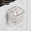 Zhaiwanjia Light Luxury Transparent Wall-Mounted Kitchen Storage Basket