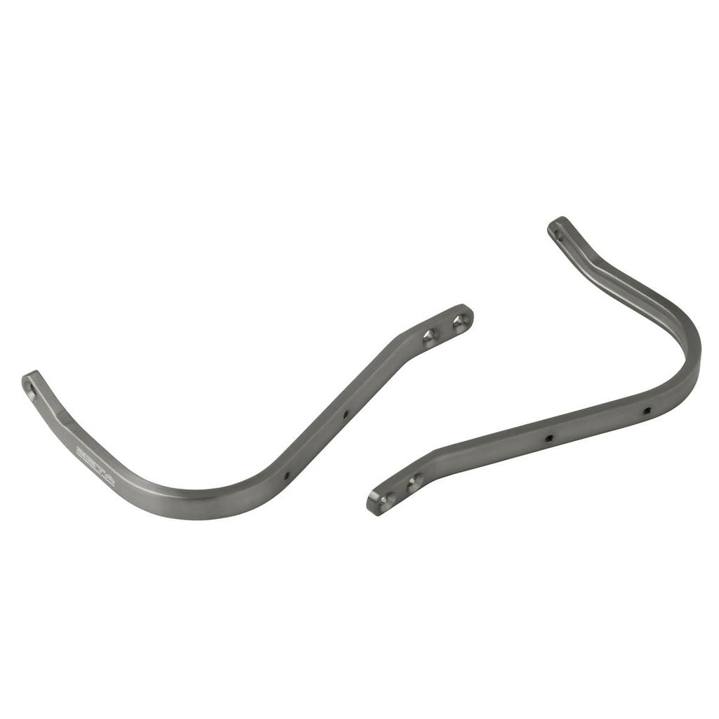 ZETA RACING Replacement Armor Handguard Kit for Adventure Armor Titanium F5340 Handguards, Color,