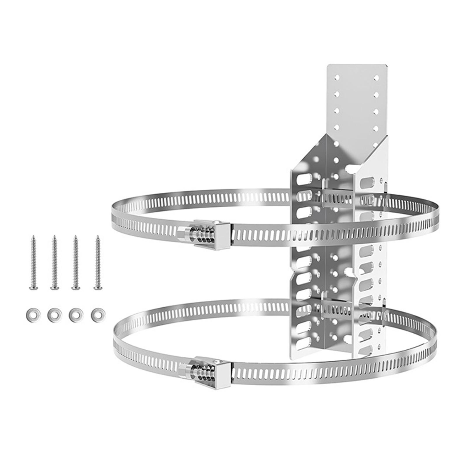 

Sturdy Wall Mounted Support for Hot Water Heaters Tanks Adjustable Brackets with Vibration Straps Holds Gallons