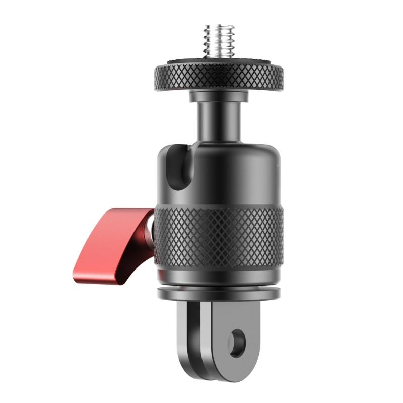 

Universal Camera Tripod Cold Shoe Mount for Action Cameras Easy Installation and Removal Mount Rack 1