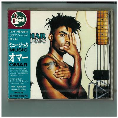 CD OMAR - Music PHCR46 Talkin' Loud 1992 Japan Obi Dance & Electronica
