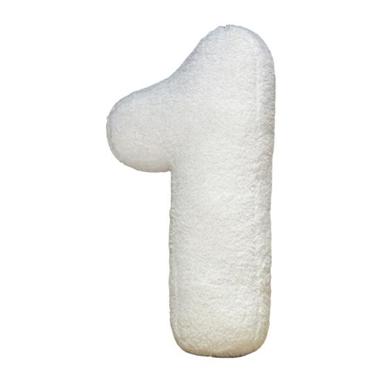 Alphabet Letter Shape Pillow PP Cotton Filled Car Seat Cushion Soft Fabric