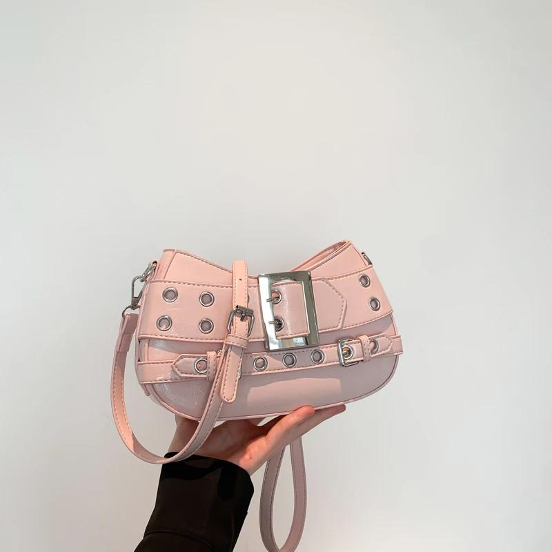 Fashion Women Messenger Bag Personality Trend Simple Shoulder Bag Luxury Designer Large Capacity Texture Western Style Handbags