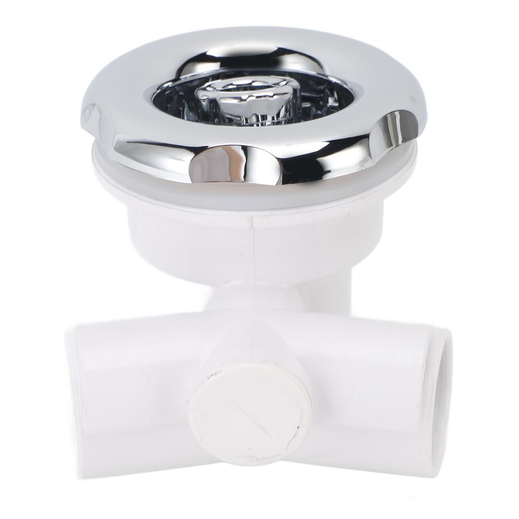 1in-1/2in Bathtub Jet Nozzle Adjustable Universal Flower Nozzle Massage Spa Jet Replacement
