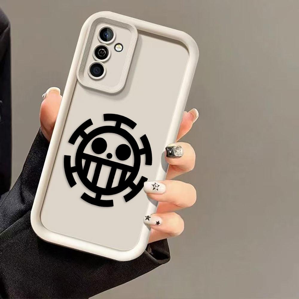 Anime O-One P-Piece LOGO Phone Case For MOTO G9 G24 G32 G34 G52 G54 G56 G60 G75 G84 G85 G86 E32 E40 EDGE 40 50 50F 60E 60 Cover