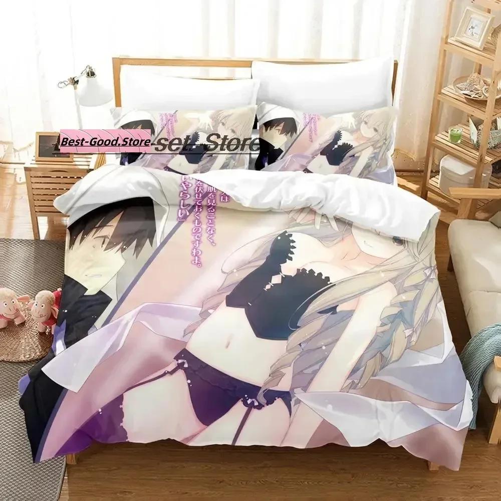 Unbreakable Machine-Doll Bedding Set Duvet Cover Sheet Printed Bed Set Pillowcase Bed Full Queen King Size Comforter Bedroom