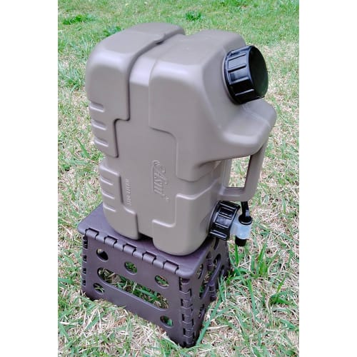 Tange Chemical Industry ASNT TANK 5L Military Gray Water Tank with Faucet (ASW-5)