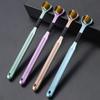 6PCS Inter-Dental Three Sided Toothbrush Soft Bristle U-shaped Tooth Cleaning Oral Hygiene Care