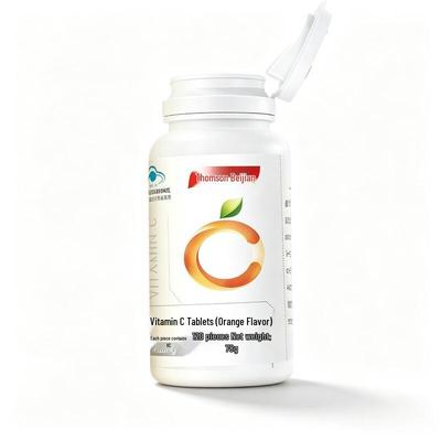 BYHEALTH Vitamin C Chewable Tablets, Orange Flavor