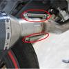 ZS Racing 2/6/10pcs Motorcycle Exhaust System Springs Fully Rotatable Stainless Steel Springs For Exhaust Middle Pipe