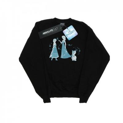 Womens/Ladies Frozen Magic Snowflakes Sweatshirt
