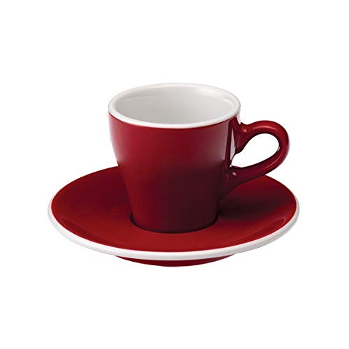 

Labramix Tulip Cup & Saucer (Red, 80ml)
