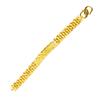 Wide Zodiac Embossed Bracelet Watch Chain Hand Jewelry Bracelet