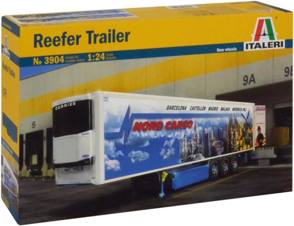 PLATZ ITALERI 1/24 Reefer Trailer Plastic Model IT3904
