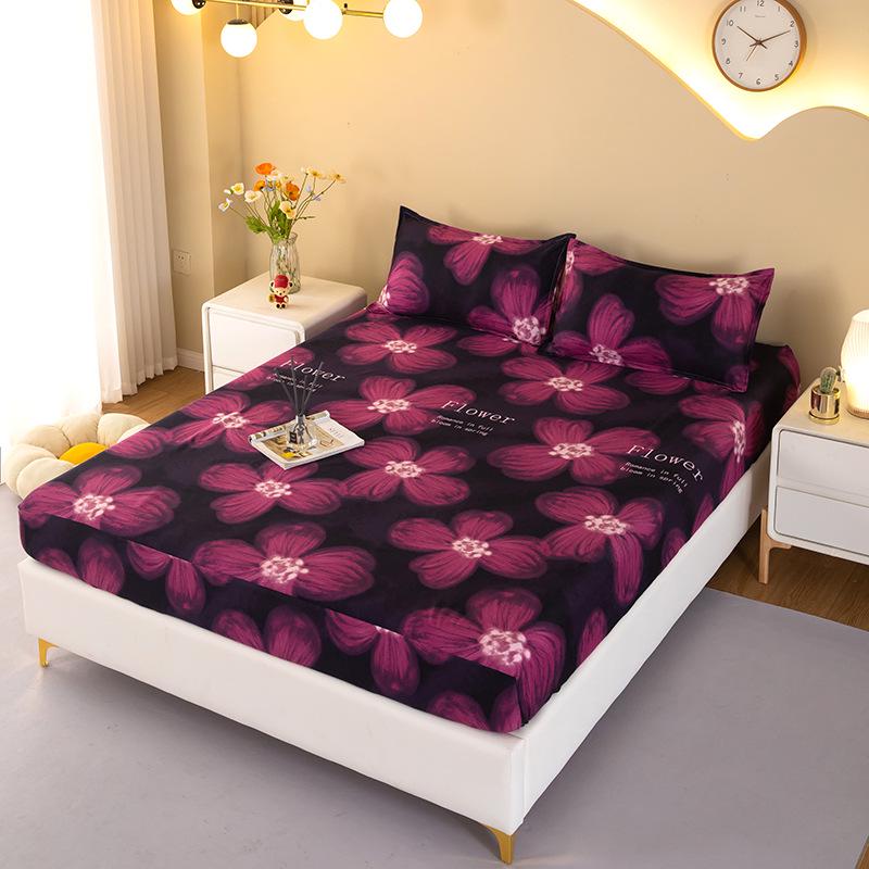 Non-slip Elastic Fitted Bed Cover for Simmons, Single Piece, All-Inclusive Design.